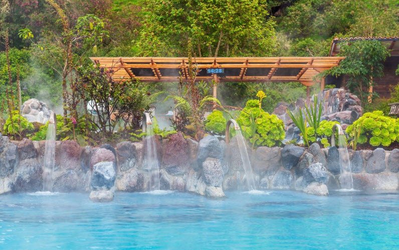 Papallacta Hot Springs, Napo Province, Ecuador